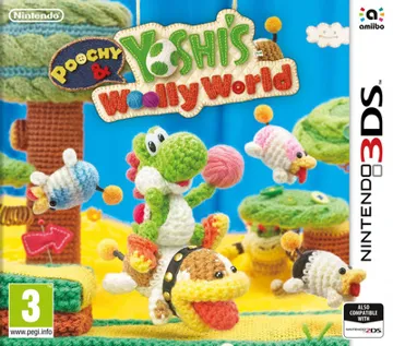 Poochy & Yoshis Woolly World (Europe) (En,Fr,De,Es,It,Nl) box cover front